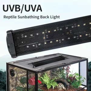 Uva+Uvb Reptile Full Spectrum Led Lights Lizard Snake Terrarium Sunbathe Heat Lamp 10.0 20.0 Reptile Tank Lighting Supplies