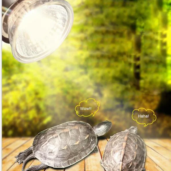 10pcs UVA+UVB 3.0 Reptile Lamp Turtle Basking UV Light Heating Bulb for Amphibians Turtle Lizards Temperature Control - Image 3
