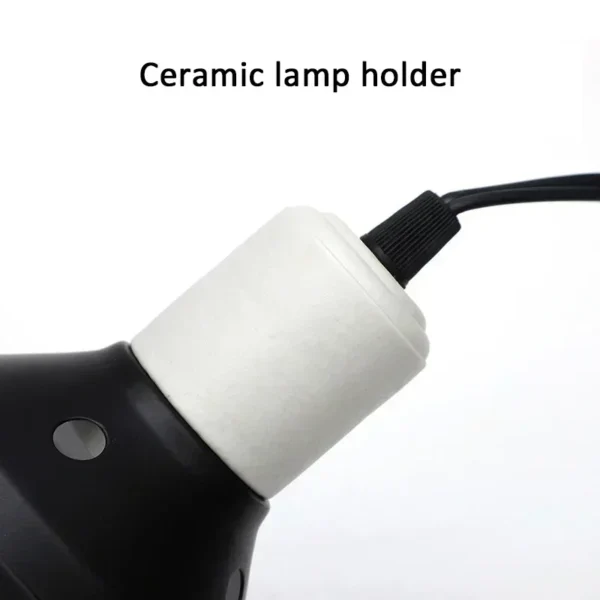 110-240V UVB Reptile Lamp Set Illumination 300W E27 Heating Lamp Bracket Pet Light Bulb Bracket Lampshade Emission Lamps - Image 4