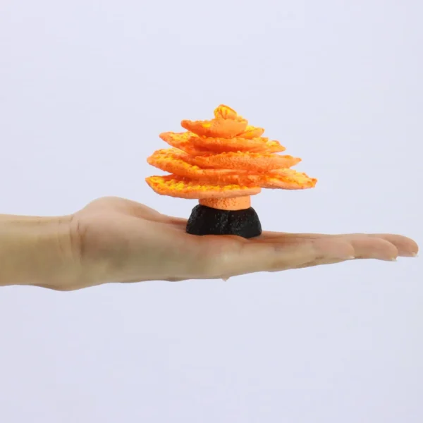 1 pc Fish tank decoration aquarium decoration plants fluorescent spiral coral reef decoration luminous fish tank decoration beta - Image 3
