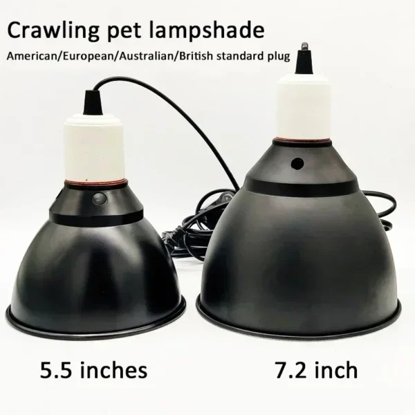 110-240V UVB Reptile Lamp Set Illumination 300W E27 Heating Lamp Bracket Pet Light Bulb Bracket Lampshade Emission Lamps