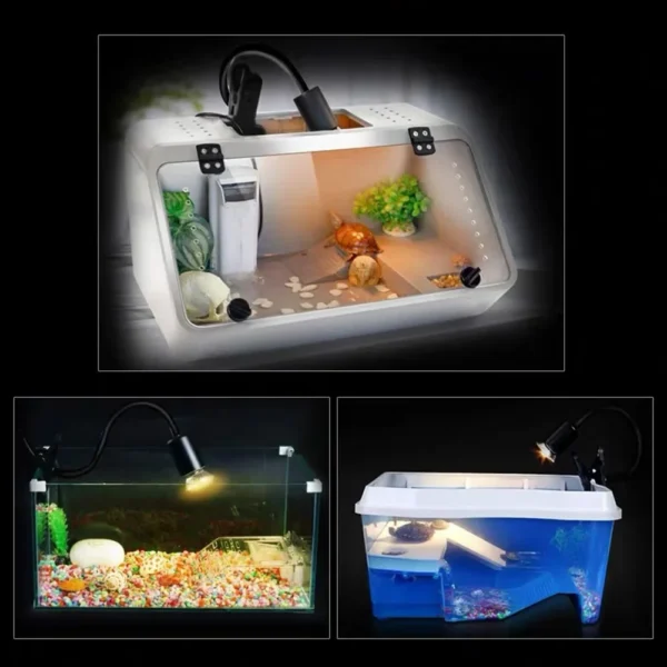 1-10PCS 25/50/75W UVA+UVB Reptile Lamp Bulb Turtle Basking UV Light Bulbs Heating Light Full Spectrum Sunlamp for Amphibians - Image 3