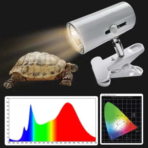 1-10PCS 25/50/75W UVA+UVB Reptile Lamp Bulb Turtle Basking UV Light Bulbs Heating Light Full Spectrum Sunlamp for Amphibians - Image 4