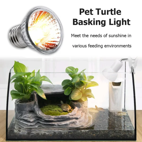 1-5PC 25W 50W 75W UVA+UVB Pet Reptile Heating Lamp Heat Light Bulb Turtle Lizard Heater Bulb Full Spectrum Sunlamp for Amphibian - Image 4