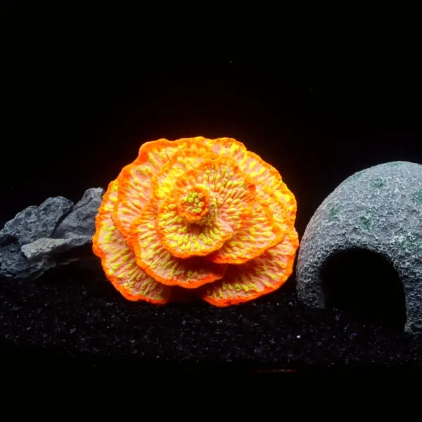 1 pc Fish tank decoration aquarium decoration plants fluorescent spiral coral reef decoration luminous fish tank decoration beta - Image 6